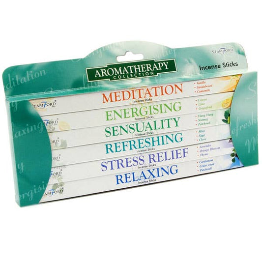 Stamford Incense Sticks 6 Pack Gift Set - Aromatherapy - Refined Man Of Candles